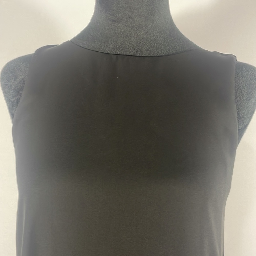 Miami Black Back Bow Dress, Small, Sheer with slip,mini, little black dress - Picture 7 of 10